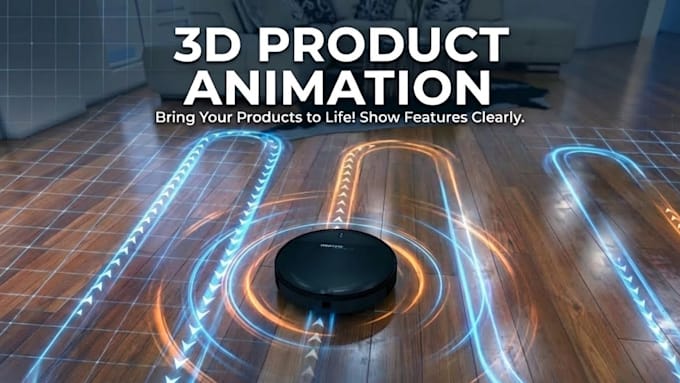 design photorealistic 3d product renders and animation for ecommerce