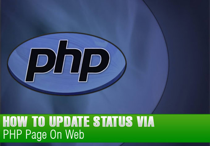 create one php file or one website page in php