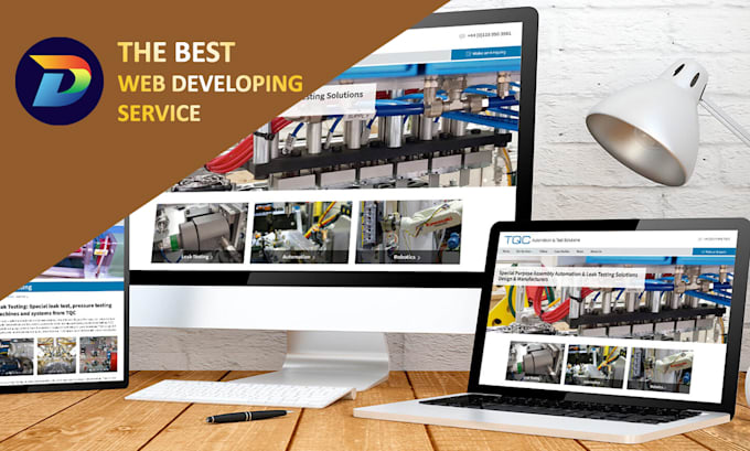 develop professional and responsive websites