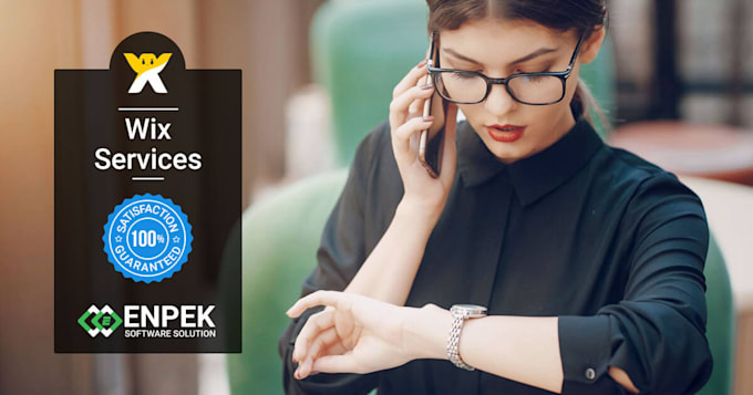 design professional and responsive wix website