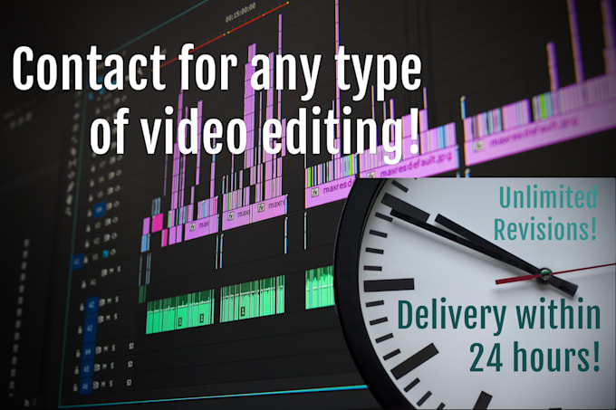 do professional video editing