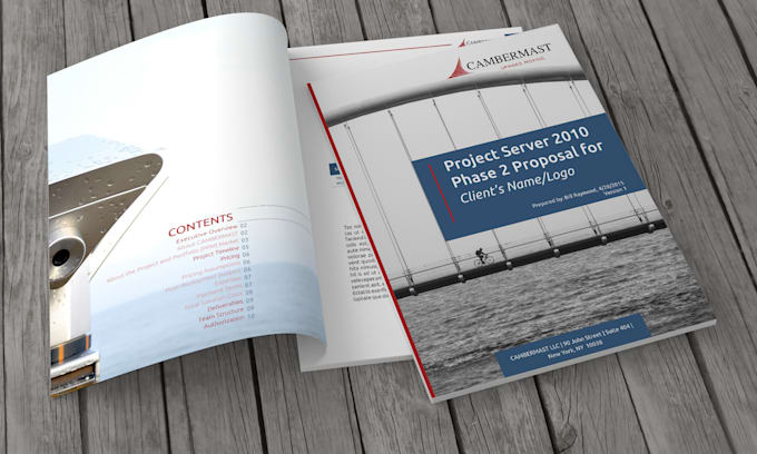 Best Deals! I will design your business proposal  for $70