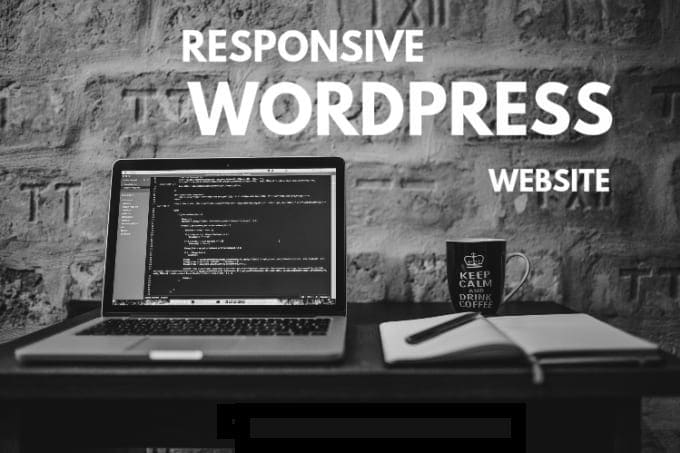 design and develop complete responsive wordpress website