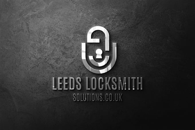 create sleek and modern metal logo for your company