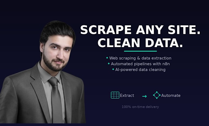 scrape and automate your data pipelines with ai