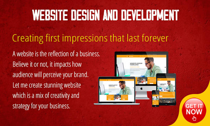 create a responsive and professional website