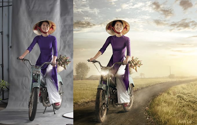 do professional photoshop job in quick time