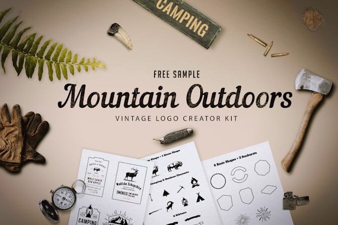design beautiful attractive mock up logo
