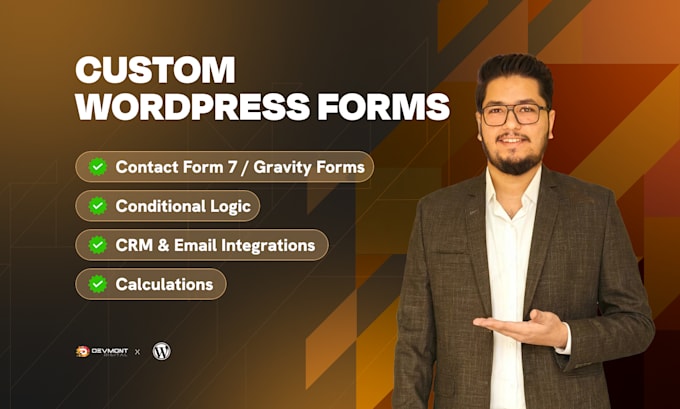 develop advanced custom wordpress forms and automation