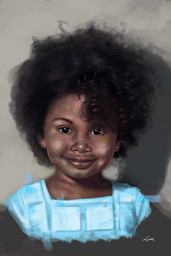 do colorful digital painting