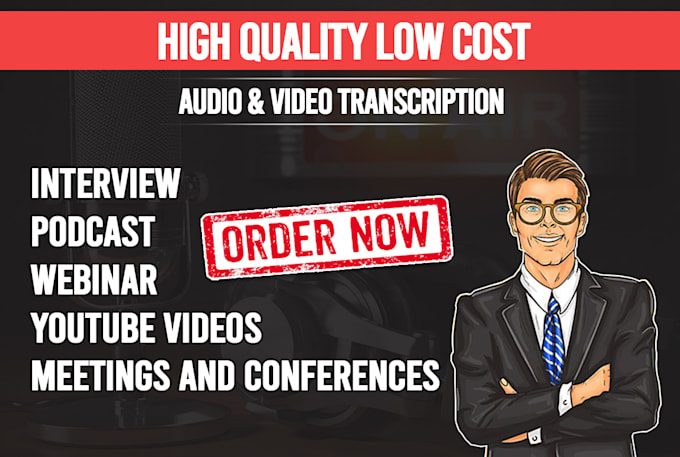 transcribe audios or transcript videos with formatted transcription