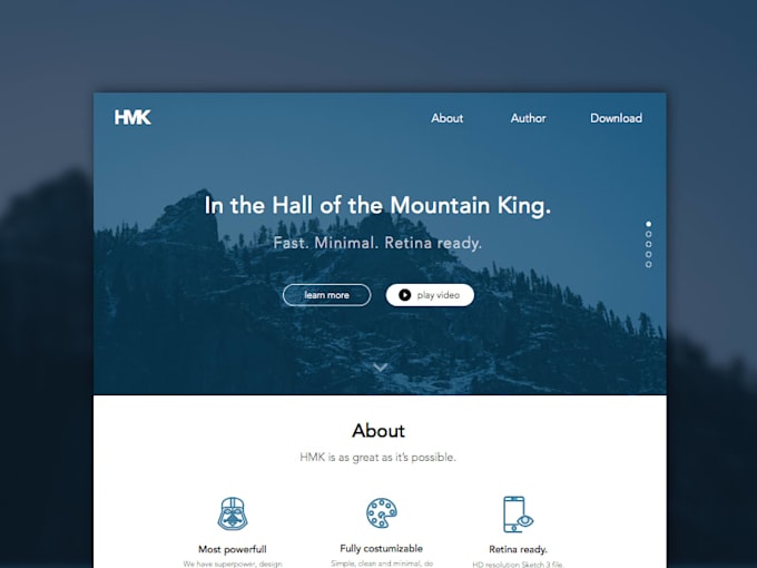create a website for your business