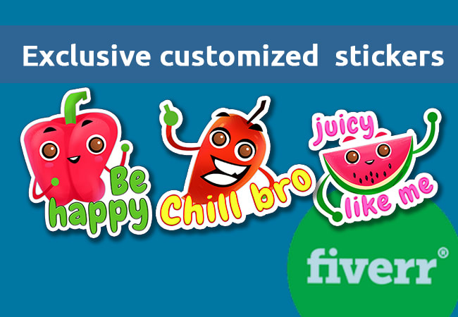 draw customized stickers emojis and animation