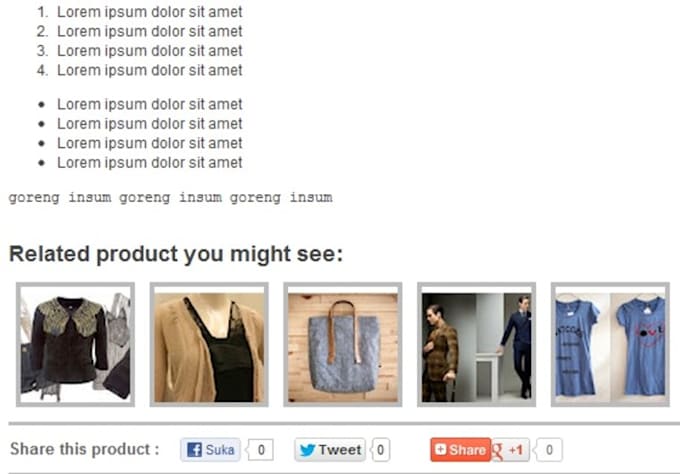 create Template Online Stores on Blogspot