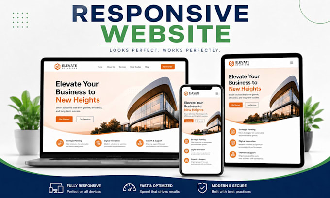 create mobile responsive wordpress website design
