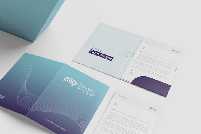 design presentation folder in 48 hrs