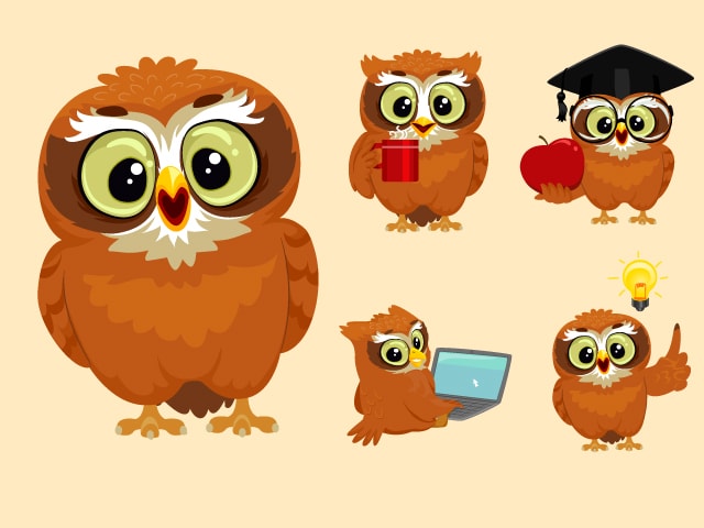create cartoon animals illustration