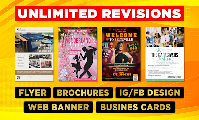 create eye catching modern flyers for your business or event