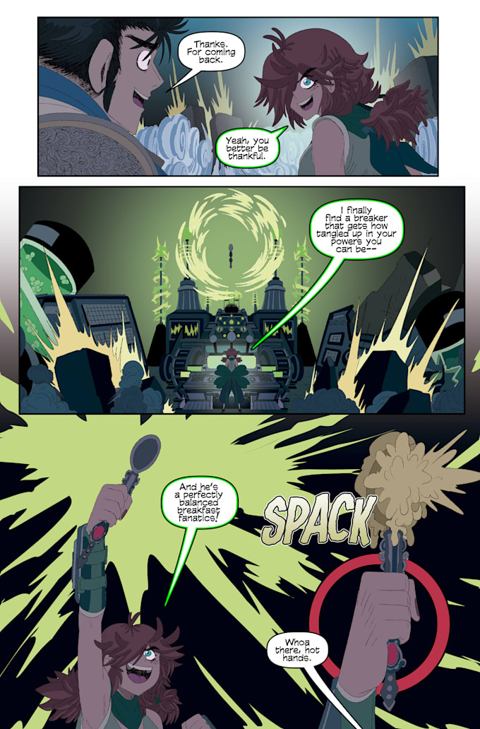 do comic book lettering