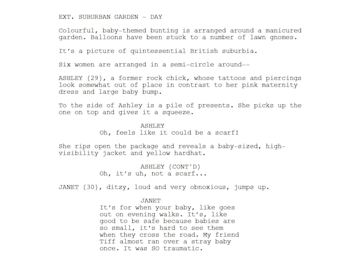 write your professional screenplay