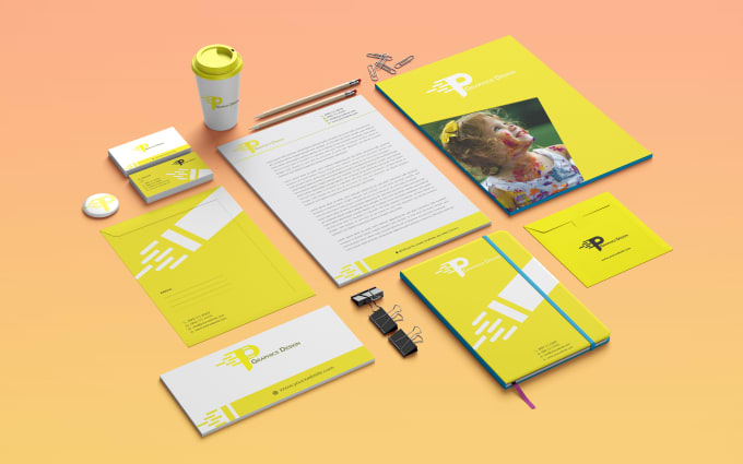 design editable letterheads or full stationary design