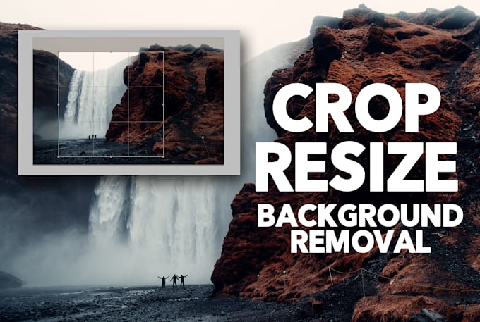 crop, resize or remove the background of 15 images for 5 dollars