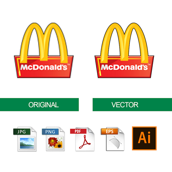 vector logo, vector tracing, vectorize