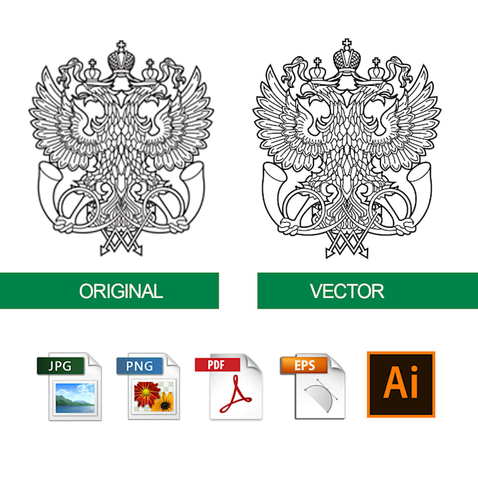 vector logo, vector tracing, vectorize