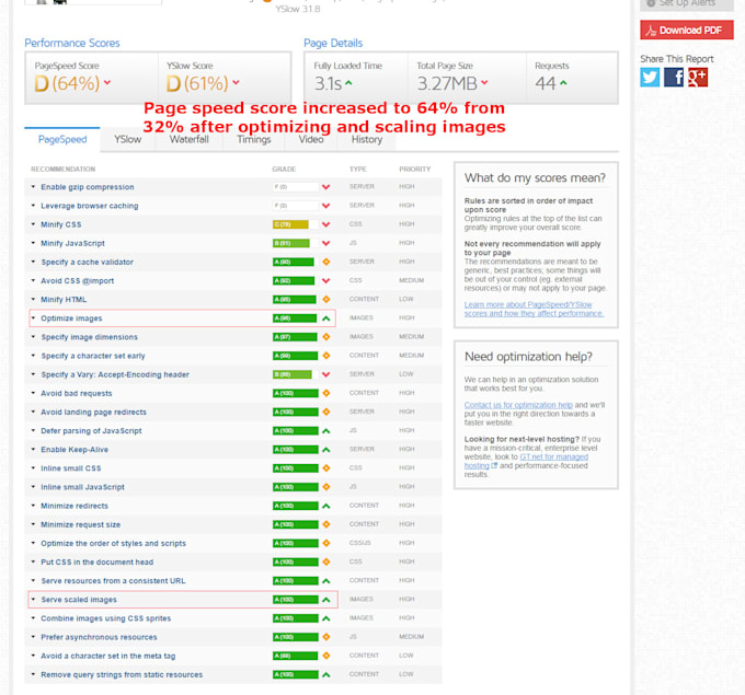 optimize images of your mobirise website for faster loading