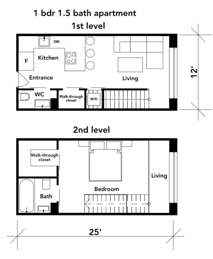 Convert your pdf floor plan into cad by Flammarubra