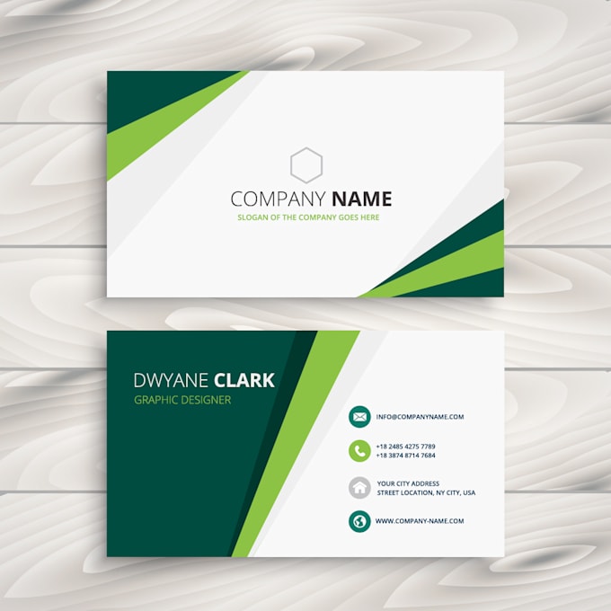 design a very creative business card and stationery
