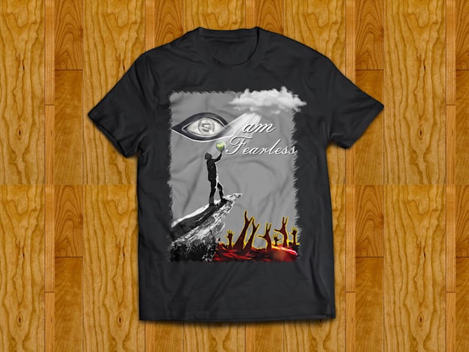 create a creative and  trendy t shirt