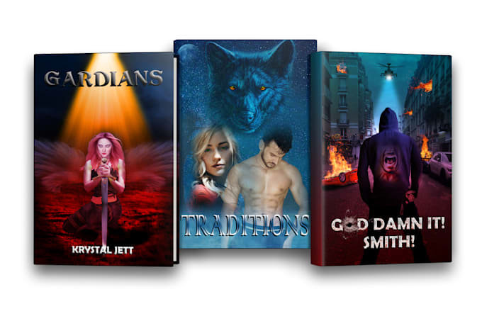 create a book cover or movie poster