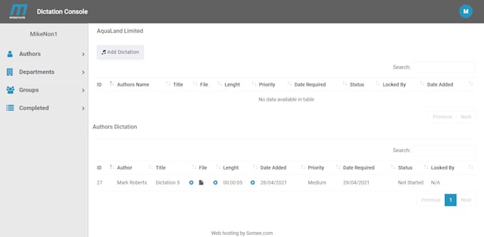 develop CRM, erp webapp in asp net mvc, dot net core