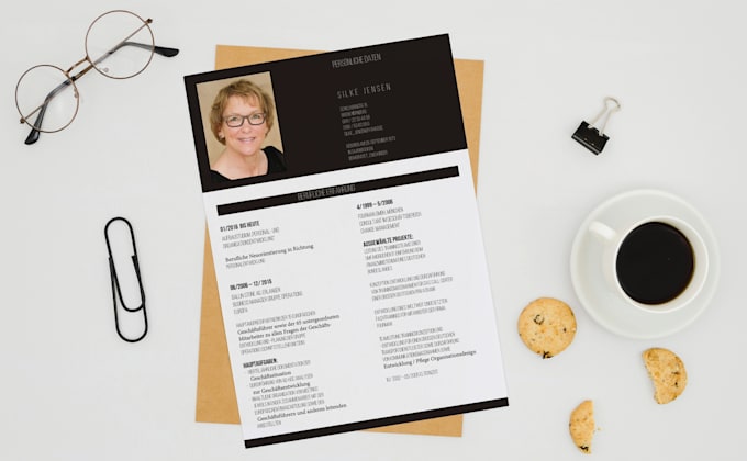 design your resume, cv, cover letter