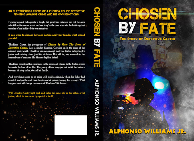 design an astonishing, professional book cover that sells