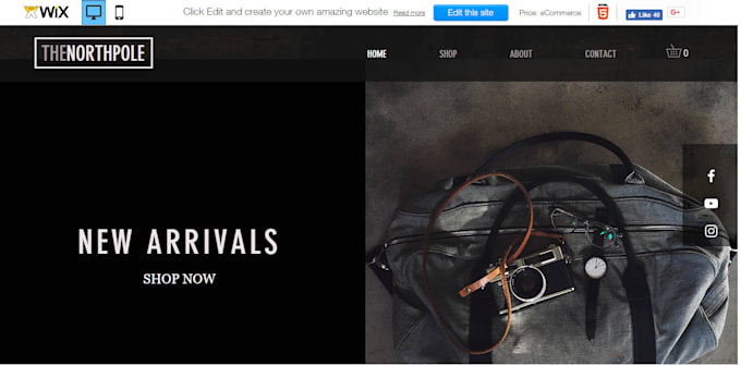 develop front end of your website