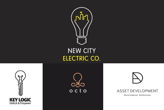 design a geometric minimalist logo