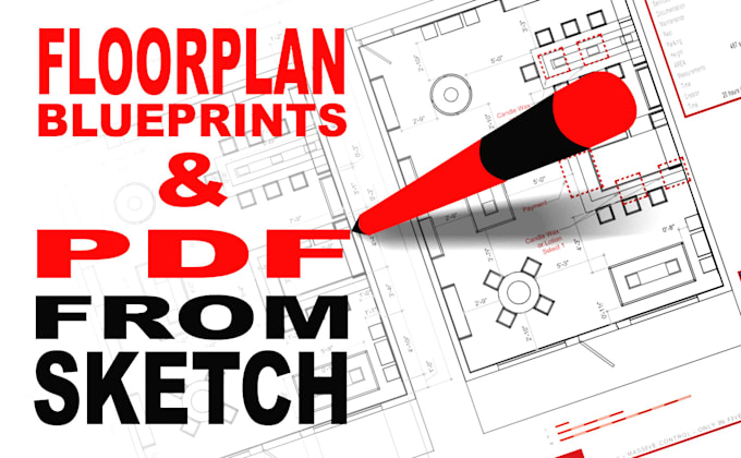 create floor plan 2d and 3d from sketch perfect for real state