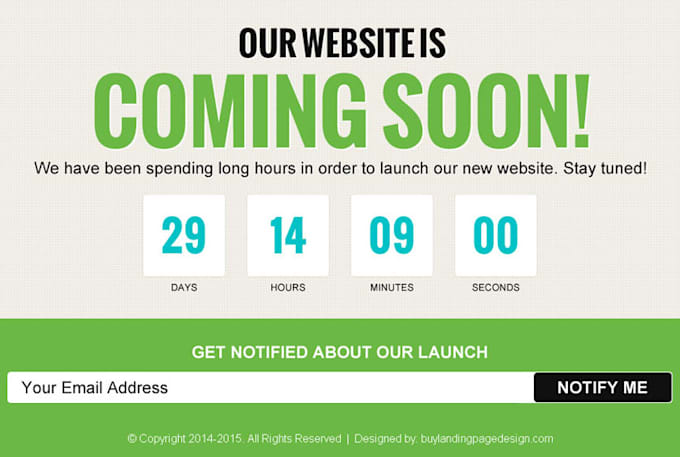 design and develop professional landing page
