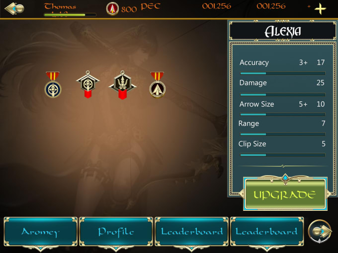 Create Game Gui Hud And Mobile Game App Graphics By Vinustudios
