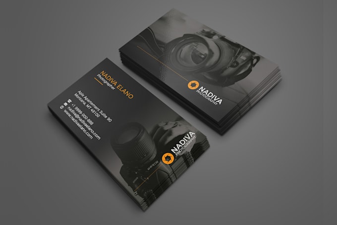 create a professional business card