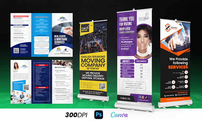 design flyers, posters, leaflets for your business