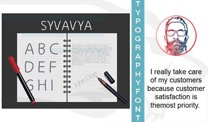design professional otf and ttf custom fonts for your brand