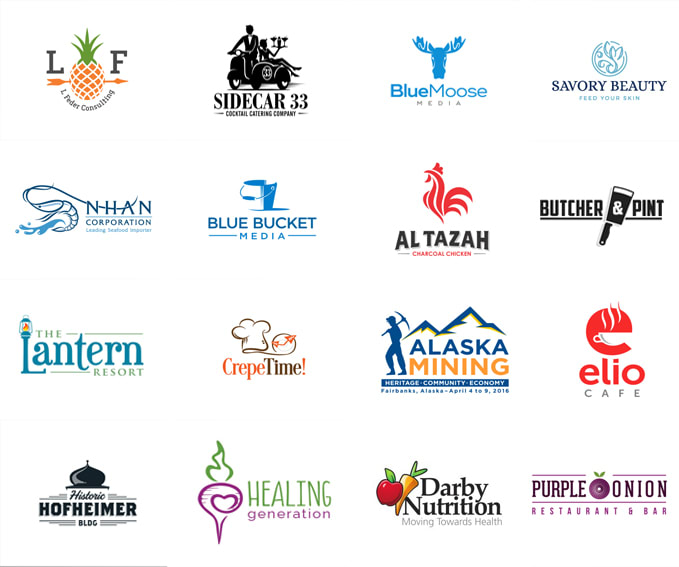 3 minimalist quality logo design for your website