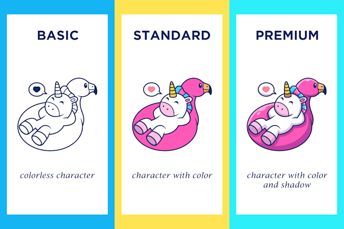 draw funny character design