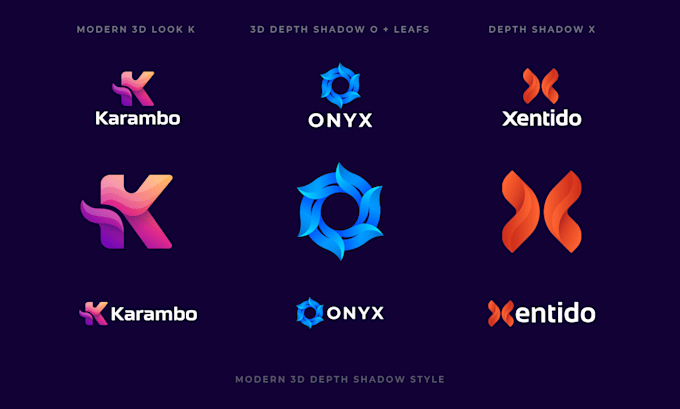 do minimalist logo design with a full guideline branding kit