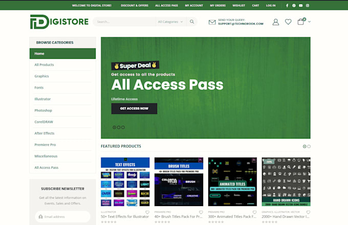 create profitable digital goods woocommerce store with digital goods
