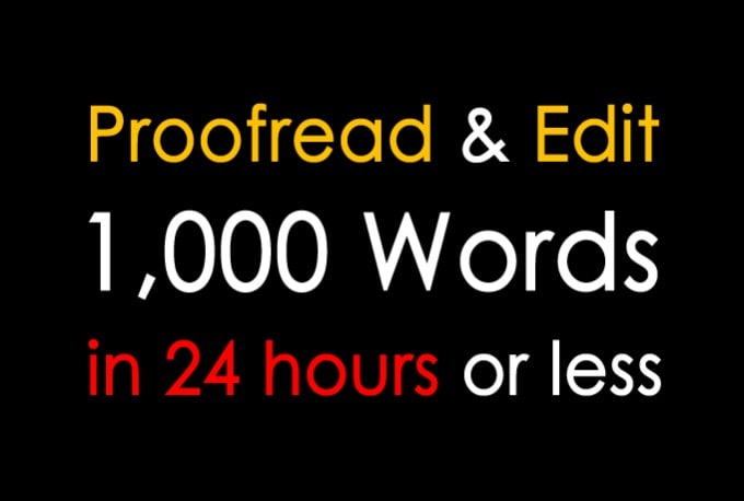 proofread your english or arabic text