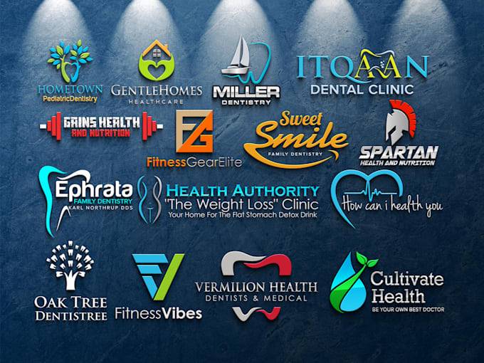 be healthcare logo design expert for medical and dental branding